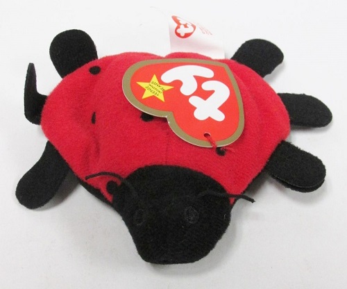Lucky, the Ladybug<BR>McDonald's Ty Teenie Beanie Baby (circa 2000)<br>(Click on picture-FULL DETAILS)
